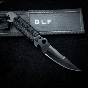 1pc Outdoor small straight knife camping tactical diving hunting knife high hardness survival knife wild survival multi-purpose knife