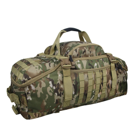 3 In 1 Military Backpack Travel Duffle Bag For Weekender Gym Traveling Workout Deployment (Option: Camo)