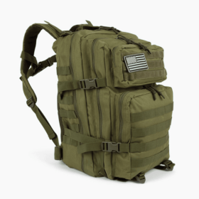 Tactical 45L Molle Rucksack Backpack (Color: Army Green)